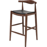 Nuevo Maja Counter Stool | Black