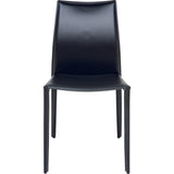 Nuevo Sienna Dining Chair | Black Leather