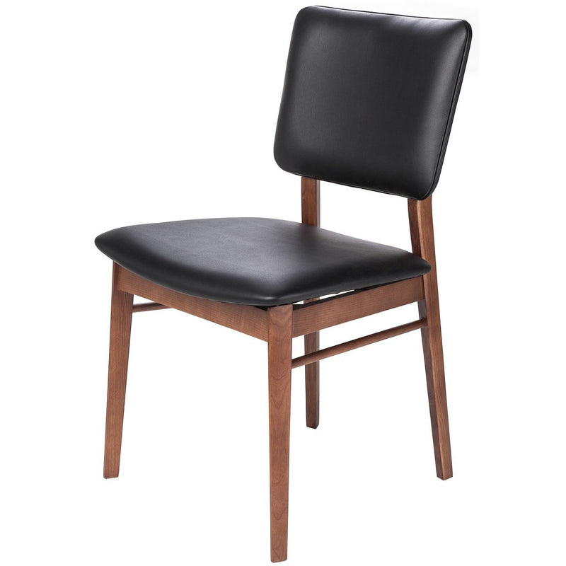 Nuevo Dael Dining Chair | Ash Stained American Walnut / Black HGGO118