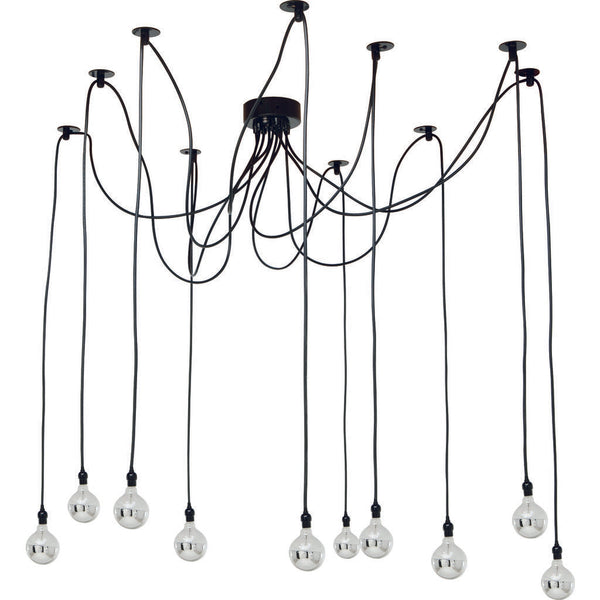 Nuevo Asaki Lighting | Black Steel Metal