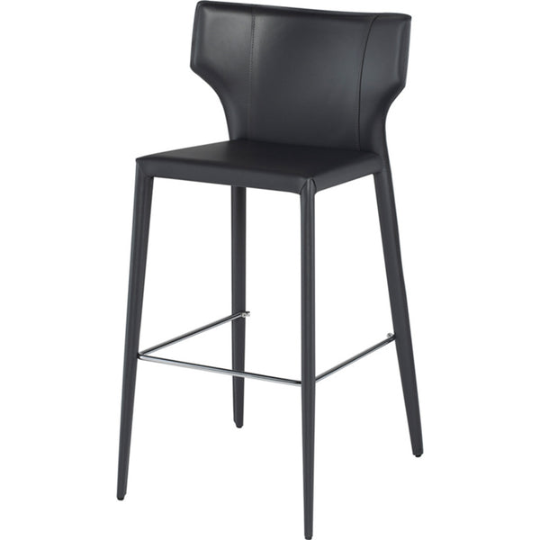 Nuevo Wayne Bar Stool | Dark Grey