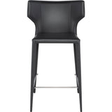 Nuevo Wayne Counter Stool | Dark Grey