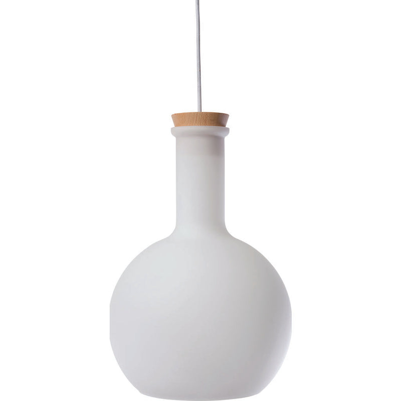 Nuevo Lapetus Lighting | White Glass