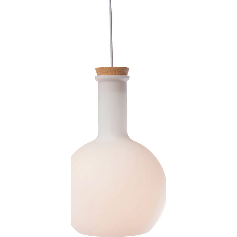 Nuevo Lapetus Lighting | White Glass