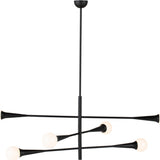 Nuevo Orion 3 Pendant Lighting | Black