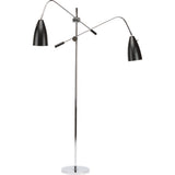 Nuevo Amsterdam Lighting | 2 Black Steel Metal