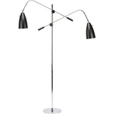 Nuevo Amsterdam Lighting | 2 Black Steel Metal