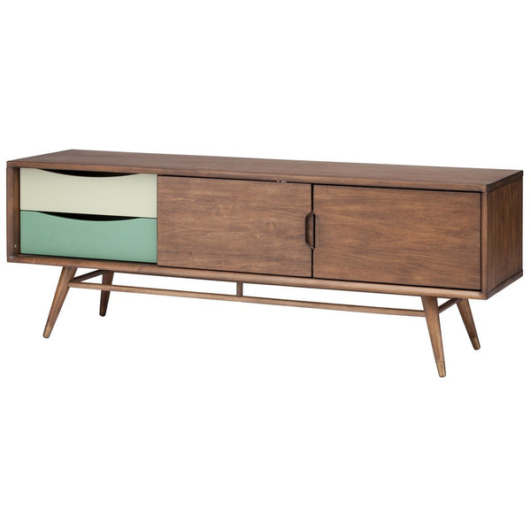 Nuevo Maarten Media Unit | Walnut Stain HGST116