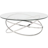 Nuevo Corel Coffee Table | Silver