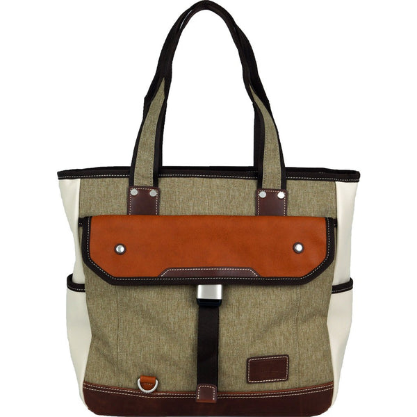 Harvest Label Parkland Tote Bag | Beige HHC-4302-BEG