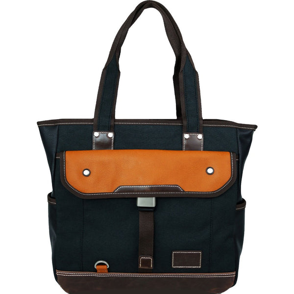 Harvest Label Parkland Tote Bag | Black HHC-4302-BLK