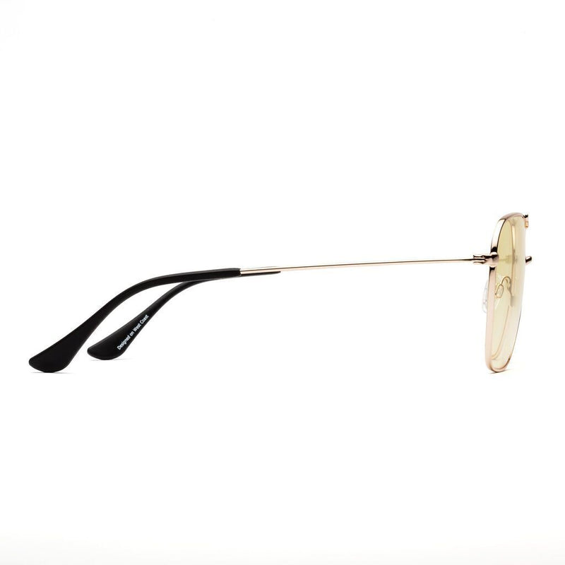 Caddis Hooper Reading Glasses | Polished Gold 1.5+