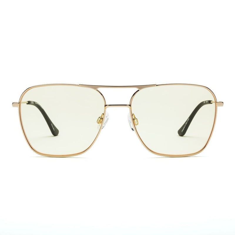 Caddis Hooper Reading Glasses | Polished Gold 1.5+