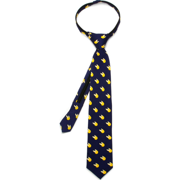 Cufflinks Harry Potter Golden Snitch Boys' Zipper Tie | Navy Blue HP-SNITCH-BL-KT