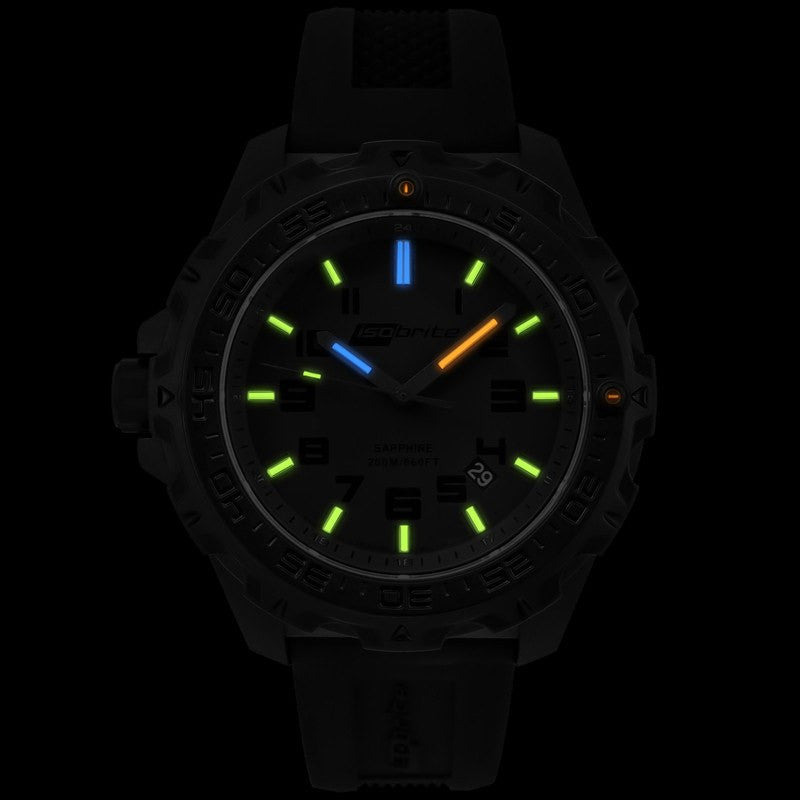 Isobrite T100 Eclipse Men's Watch Black Mil-Spec | Silicone ISO203MIL