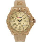 Isobrite T100 Valor Polycarbonate Men's Watch Tan-Green | Silicone ISO305