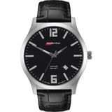 Isobrite Grand Slimline ISO902 Black Watch | Leather