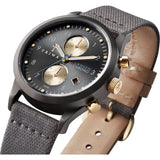 Triwa Walter Lansen Chrono Watch | Gray Canvas Classic LCST101CL061613