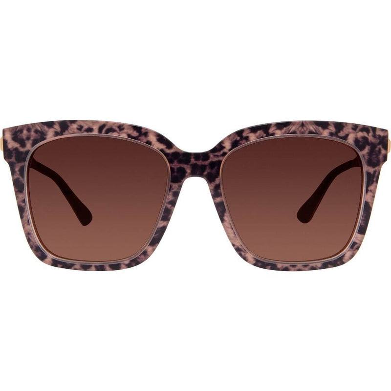 DIFF Eyewear Bella Sunglasses | Leopard Tortoise + Brown Gradient