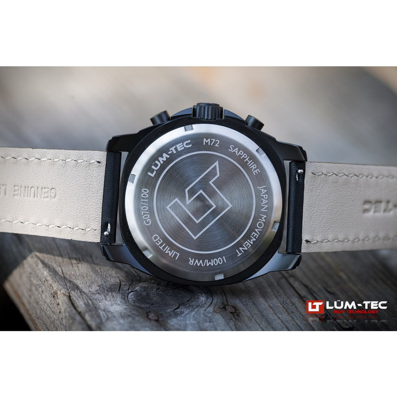 Lum-Tec M72 Watch | Leather Strap