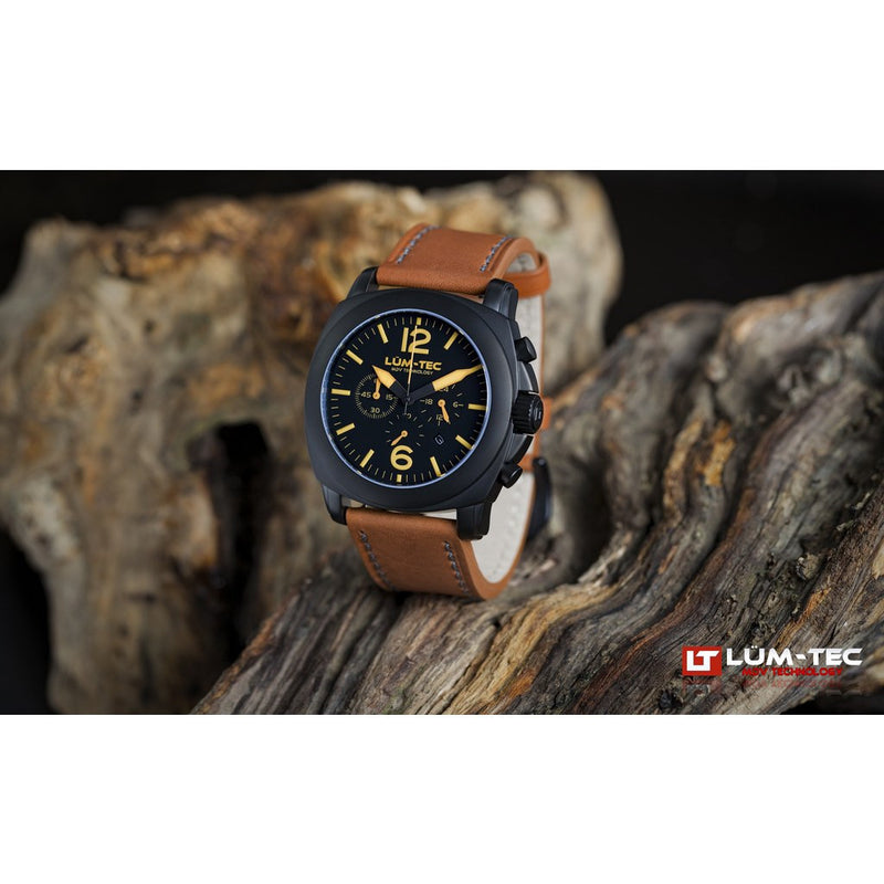 Lum-Tec M73 Watch | Leather Strap