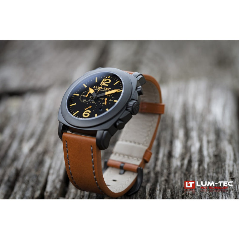 Lum-Tec M73 Watch | Leather Strap