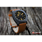 Lum-Tec M73 Watch | Leather Strap