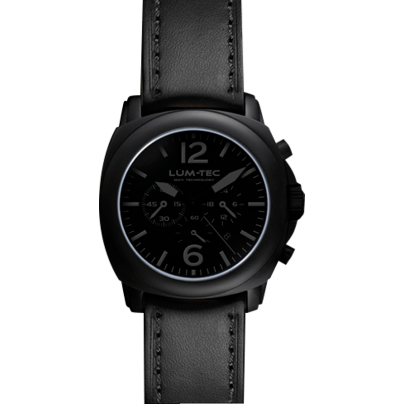 Lum-Tec M74 Phantom Watch | Leather Strap