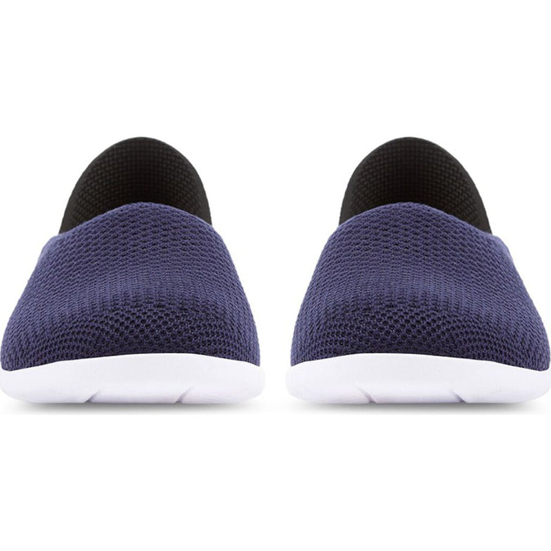 Mahabis Breathe Lightweight Slipper| Navy/White