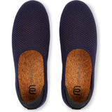 Mahabis Breathe Lightweight Slipper| Navy/White