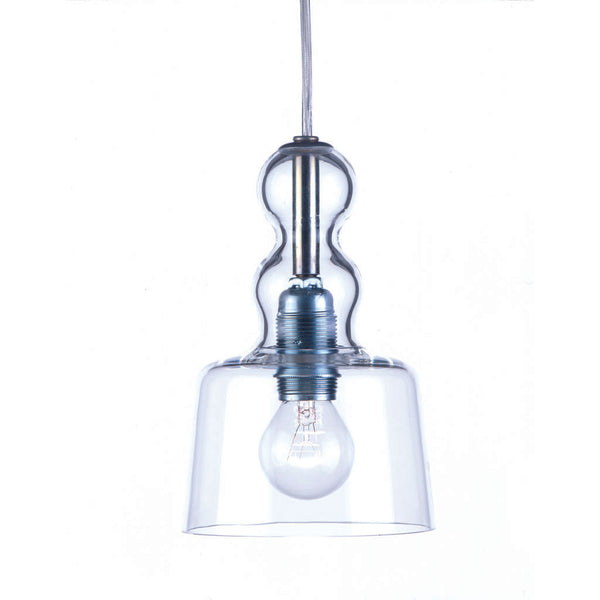 Produzione Privata Acquamiki Pendant Lamp | Transparent Murano Glass- ML-AMTR