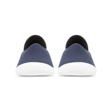 Mahabis Curve Canvas Slippers | Navy/White