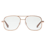 Caddis Metamodernist Scout Reading Glasses | Rose Gold 1.5+