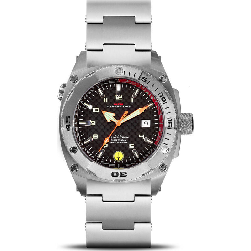 Mtm Special Ops Seal Watch Silver Titanium Sportique