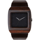 Vestal Muir Wood Watch | Ebony With Adjustable Links MWD3W02