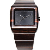 Vestal Muir Wood Watch | Ebony With Adjustable Links MWD3W02