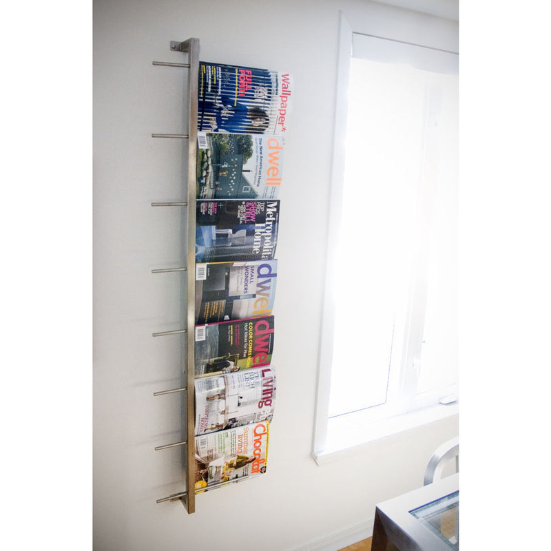 Gus* Modern Magazine Rack | Stainless Steel ACDCMARA