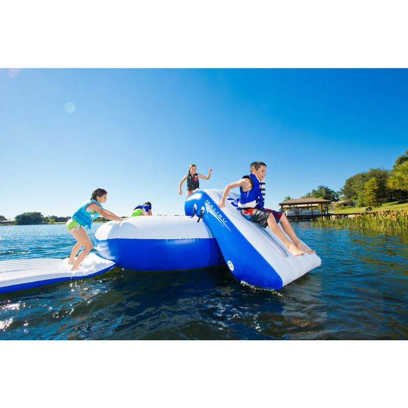 Aquaglide Malibu Aquapark Inflatable Swim Platform | Blue/White 58-5214018