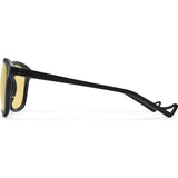 District Vision Nako Black Sunglasses | District Sports Yellow