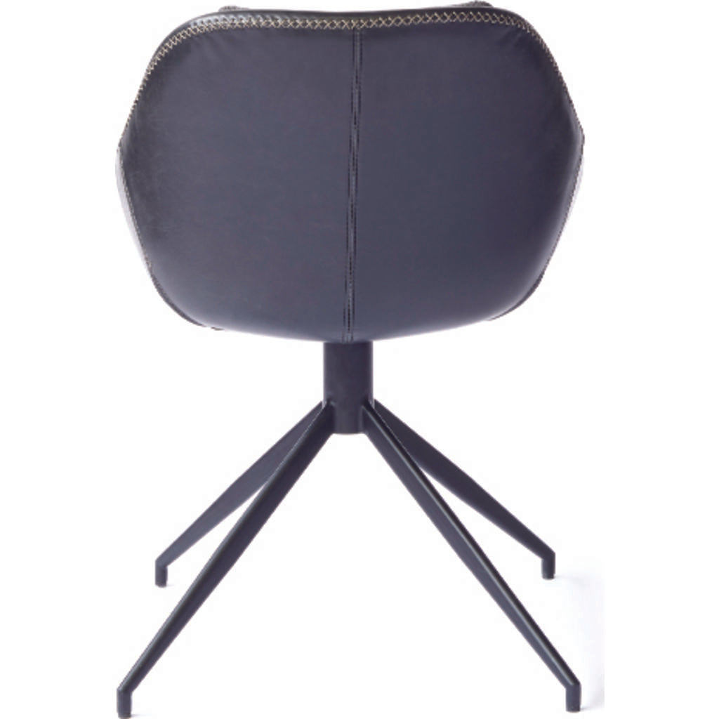 ION Design Gaia Chair in Matte Black/Dark Gray – Sportique