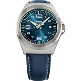 traser H3 Blue P59 Essential M Watch | Leather Strap 108214