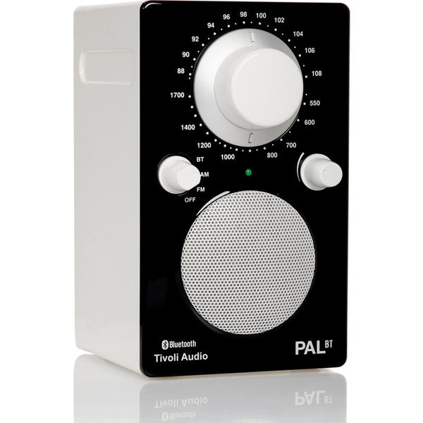 Tivoli Audio PAL BT Bluetooth Speaker Radio | Black/White PALBTGBLK