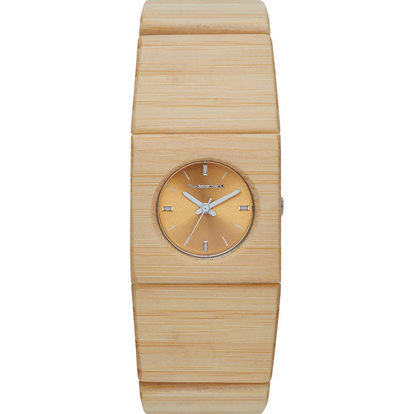 Vestal Rosewood Slim Watch | Bamboo (Real Wood) RWS3W02