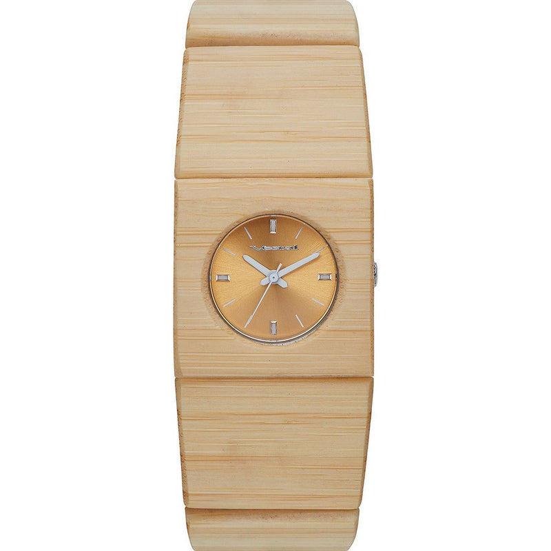 Vestal Rosewood Slim Watch | Bamboo (Real Wood) RWS3W02