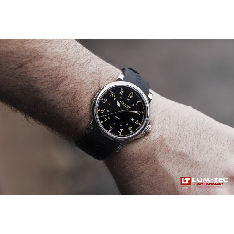 Lum-Tec RR3 Automatic Watch | Leather Strap