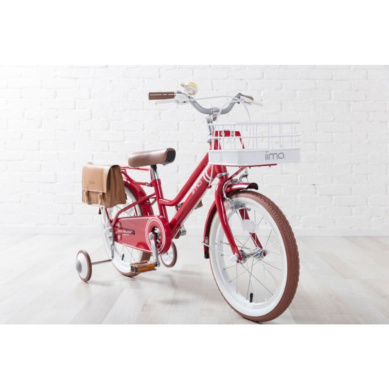 iimo 18" Kids Bike With Front Basket & Messenger Bag