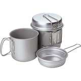 Snow Peak Titanium Trek 1400 Cookset | Titanium SCS-009T