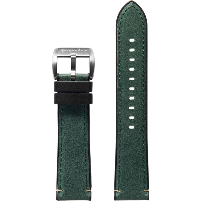 Spinnaker Durevole Rubber / Leather Hybrid Strap - 22mm