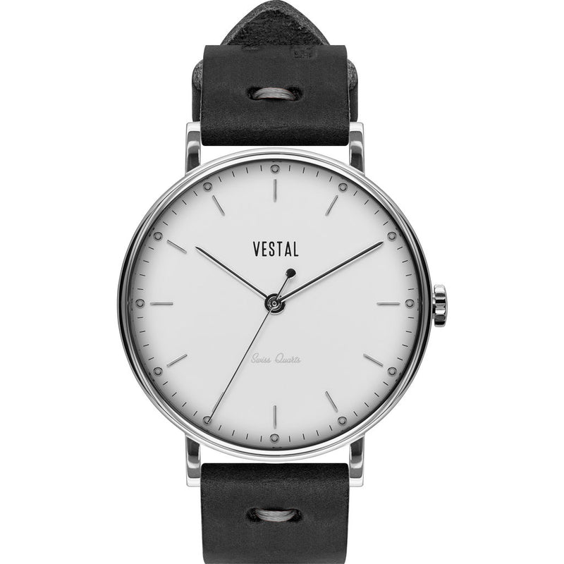 Vestal The Sophisticate Makers Edition Watch | Black-Grey/Silver/White