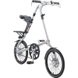 STRiDA EVO Folding Bicycle | Silver ST1806-1-MI